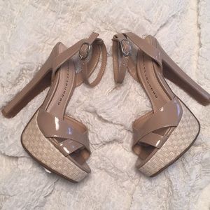 Chinese Laundry Turn My Way Nude platform heel